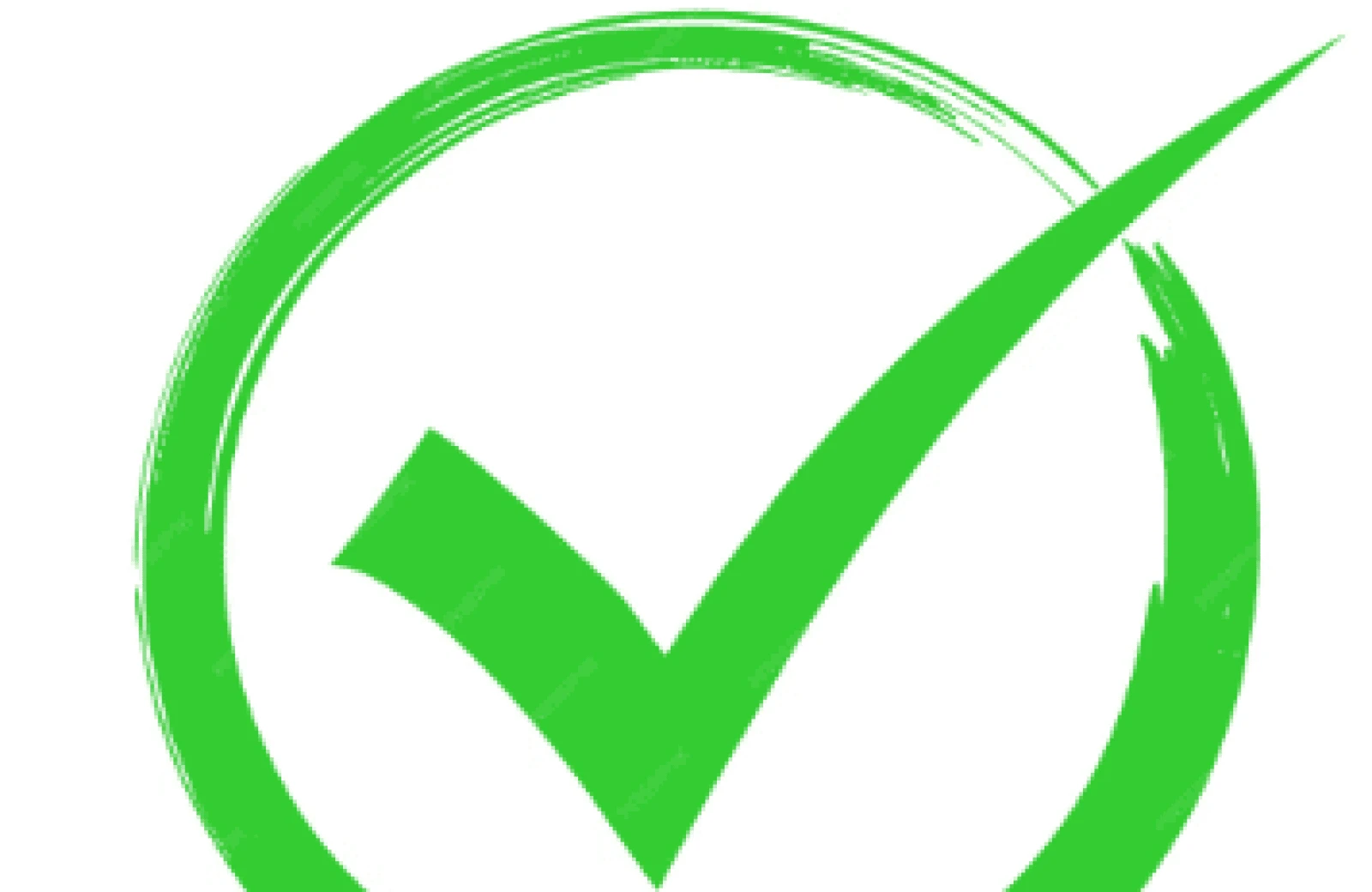 Groen vinkje
